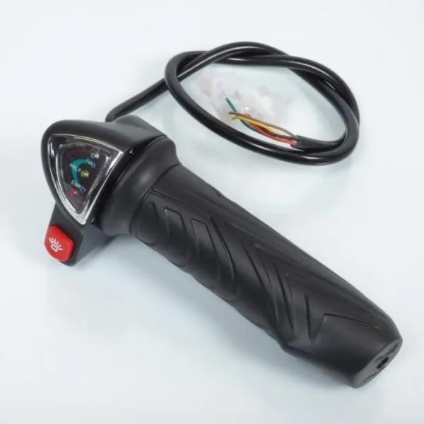 Poignée accélérateur quad électrique + voyants