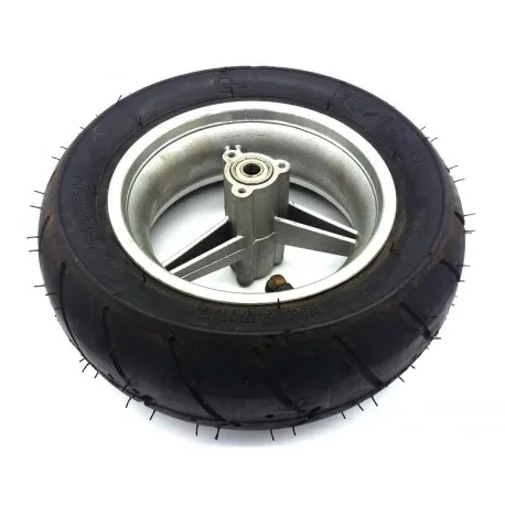 Roue arrière complète pocket bike piste