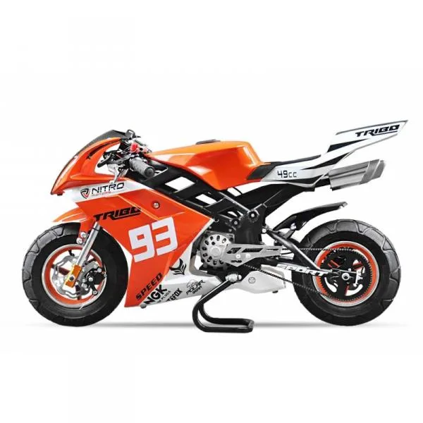 Tribo 50cc Pocket Bike Mini Moto Racing - photo 3