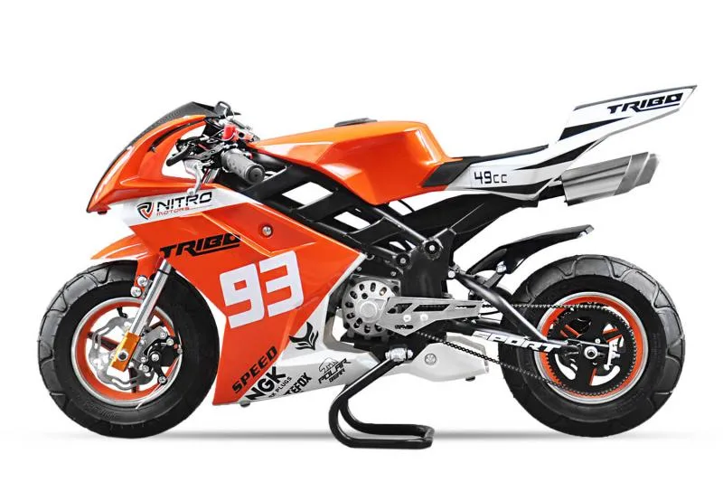 Tribo 50cc Pocket Bike Mini Moto Racing - photo 1