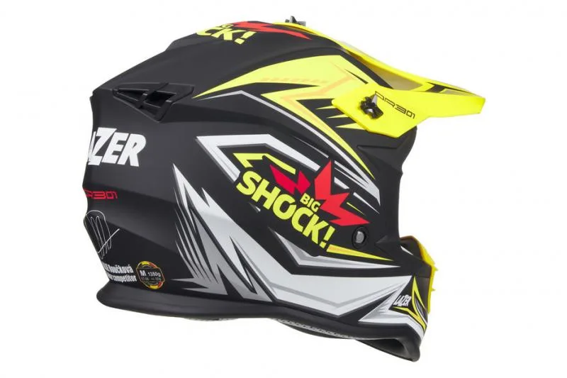 Casque crosse  Tout-Terrain lazer  OR3 Shock - photo 3