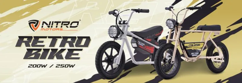 rétro pour enfants NITRO MOTORS HC Sport 24V 250W 16”