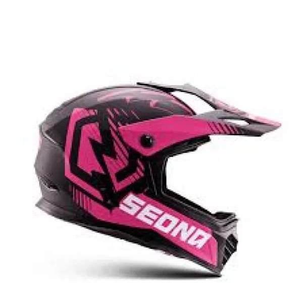 Casque cross sedna racer enfant Rose - photo 2