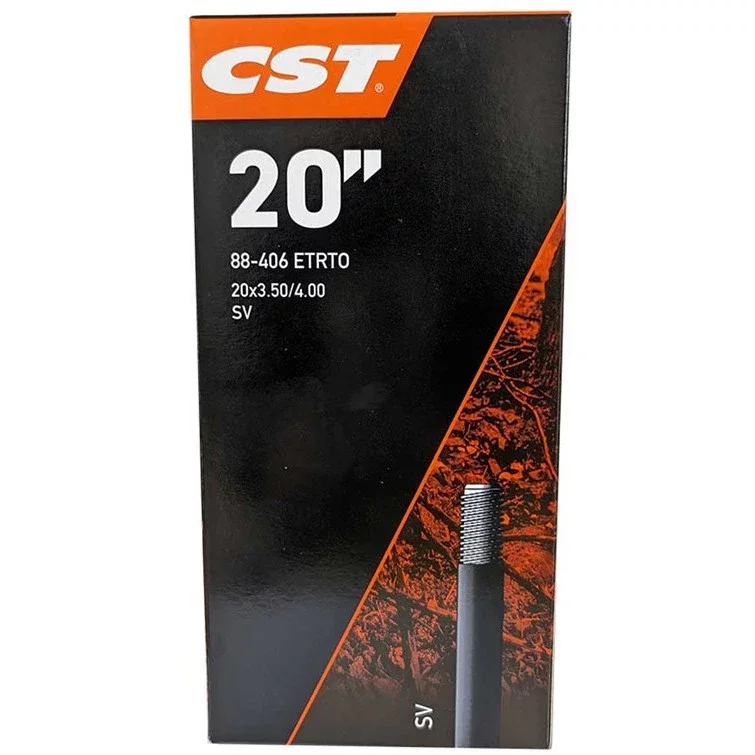 Chambre à air vélo 20x3.50/4.00 (88/108-406) valve Schrader AV 35 mm CST