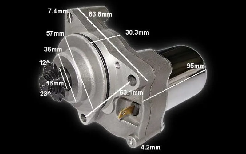 demarreur  3 point fixation 50cc;70cc;110cc - photo 3