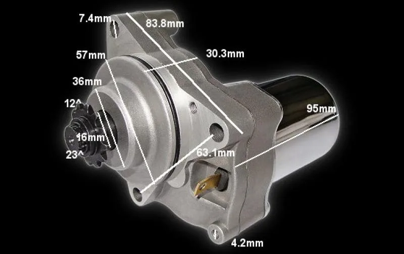 demarreur  3 point fixation 50cc;70cc;110cc - photo 5