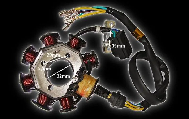 Stator d'allumage pour les quads  et dirt bike 150cc/a 250cc - photo 2