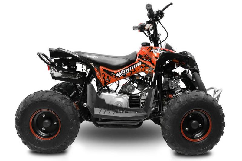 Outlaw Essence Quad Electrique Enfants - 14+ Ans, 125cc, Automatique  Inclus: Freins à Disque, Lumières, Grandes Roues - Rouge : : Auto  et Moto